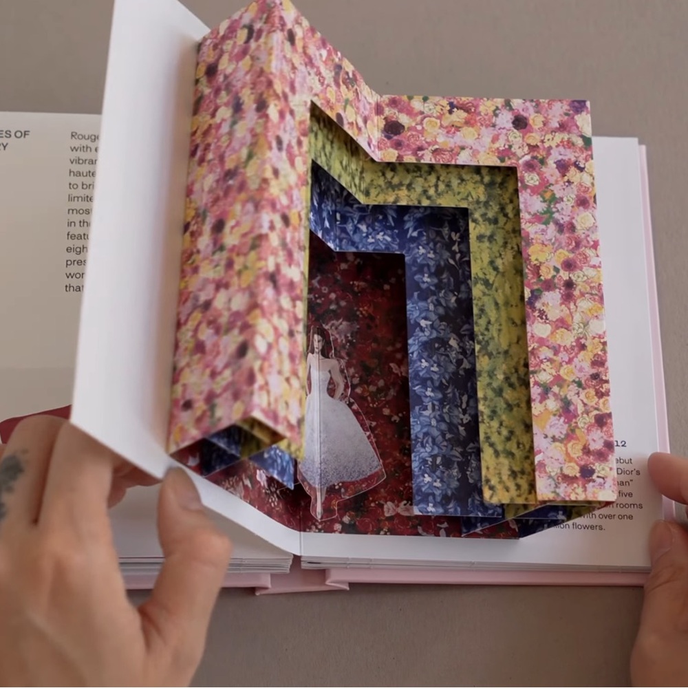 Pop up Dior Book in Pink - Picture 8 of 16